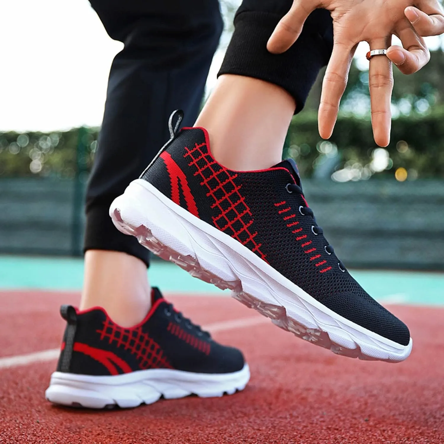 Mens Wide Sneakers Size 11w Sneakers Comfortable Fashion Shoes Lace-up Men's Sports S Sneakers for Men