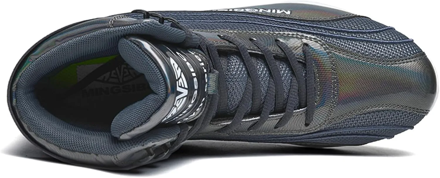 Men's Wrestling Shoes Breathable Non Slip Fashion Boxing Boots Comfortable Weightlifting Gym Sports Trainers
