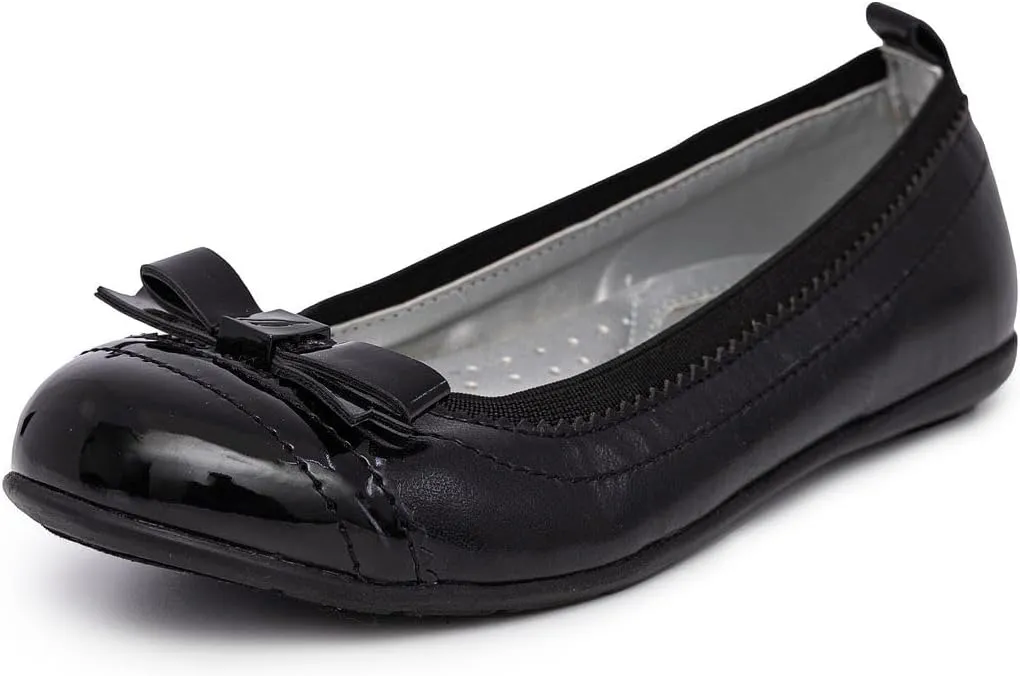 Nautica Girls' Dress Slip On Ballerina Flats – Mary Jane Ballet Fashion Shoes for Toddlers, Little Kids, and Big Kids – Lightweight & Comfortable