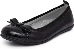 Nautica Girls' Dress Slip On Ballerina Flats – Mary Jane Ballet Fashion Shoes for Toddlers, Little Kids, and Big Kids – Lightweight & Comfortable