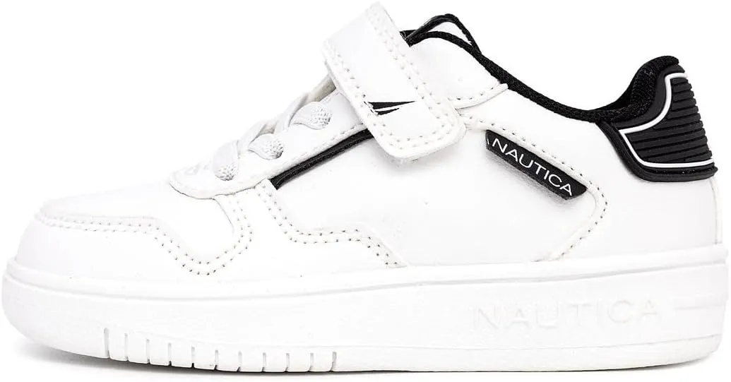 Nautica Kids Adjustable Strap Shoes | Comfortable Casual Sneakers for Boys and Girls, Toddlers & Little Kids -Almiana Boys