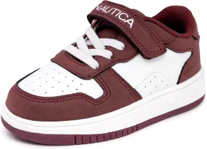 Nautica Kids Adjustable Strap Shoes | Comfortable Casual Sneakers for Boys and Girls, Toddlers & Little Kids