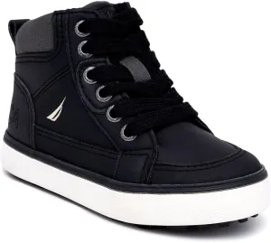 Nautica Kids High Top Basketball Sneakers – Toddler/Little Kid Fashion Boots, Comfortable Athletic Walking Shoes for Boys and Girls