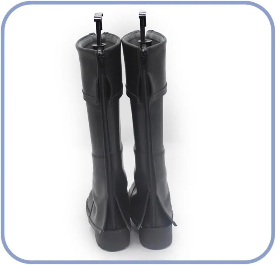 New Lappland The Decadenza Cosplay Shoes for Game Arknights Black Boots Cos Halloween Women Men Custom Made Anime High Heel