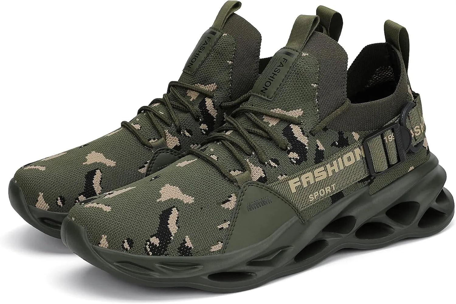Nihaoya Men Athletic Walking Running Tennis Shoes Fashion Sneakers