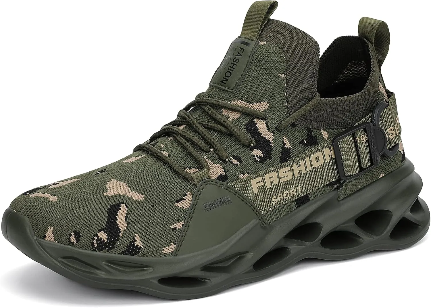 Nihaoya Men Athletic Walking Running Tennis Shoes Fashion Sneakers