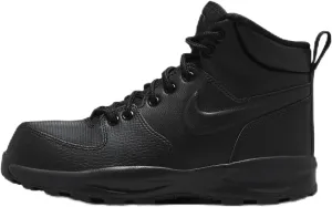 Nike Manoa Big Kids' Boots (HF0750-001, Black/Black/Black) Size 2