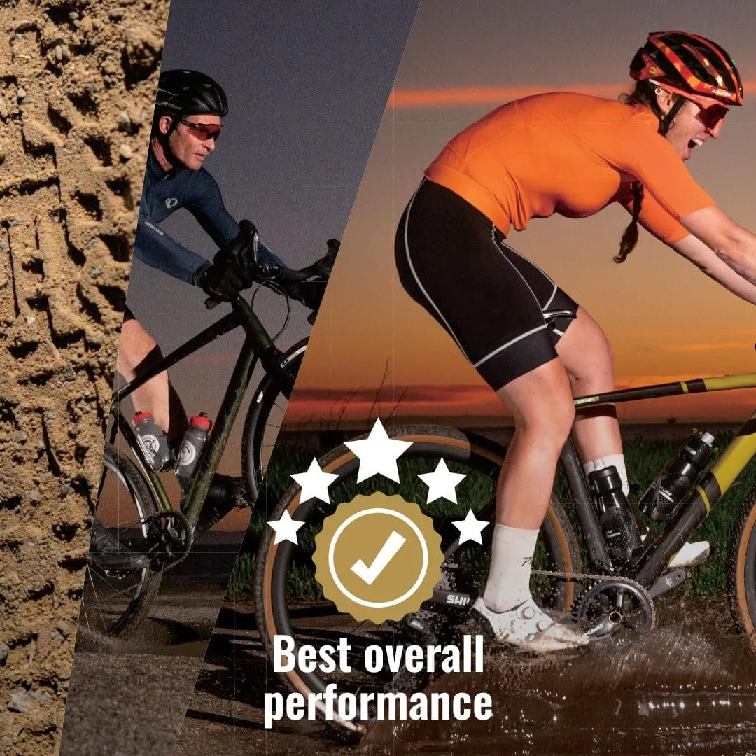 Panaracer Gravelking SS TLR Tubeless Ready Folding Tyre - ZSG Gravel Compound -Puncture Resistant - Beadlock Technology - 120Tpi TuffTex Casing - Gravel Cycling Tyre