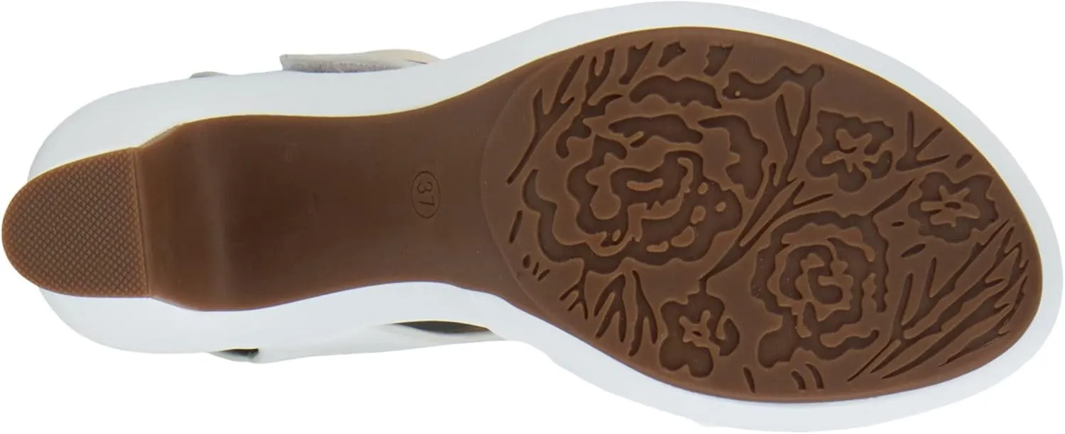 PATRIZIA Spring Step Dade Sandals for Women - Ladies Casual Platform Sandal with Hook and Loop - Slip-On Womens Sandals for Any Event