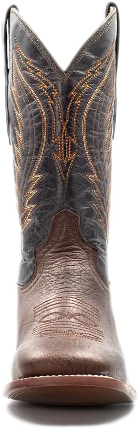 PBR Professional Bull Riders Originals. Men's Cowboy Boots in Genuine Bovine Leather. Rodeo Bulldog Western Boots Style. Pull-on Western Boots for Men.