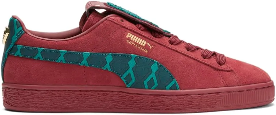 PUMA Mens Dapper Dan X Suede Lace Up Sneakers Shoes Casual - Red - Size 9.5 M, 39098801