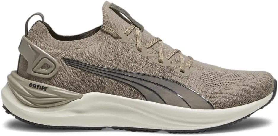 Puma Mens Electrify Nitro 3 Knit Running Sneakers Shoes - Brown - Size 8.5 M, 37908407