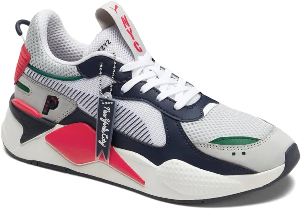 Puma Mens Rs-X Park Flagship Lace Up Sneakers Shoes Casual - Blue, White