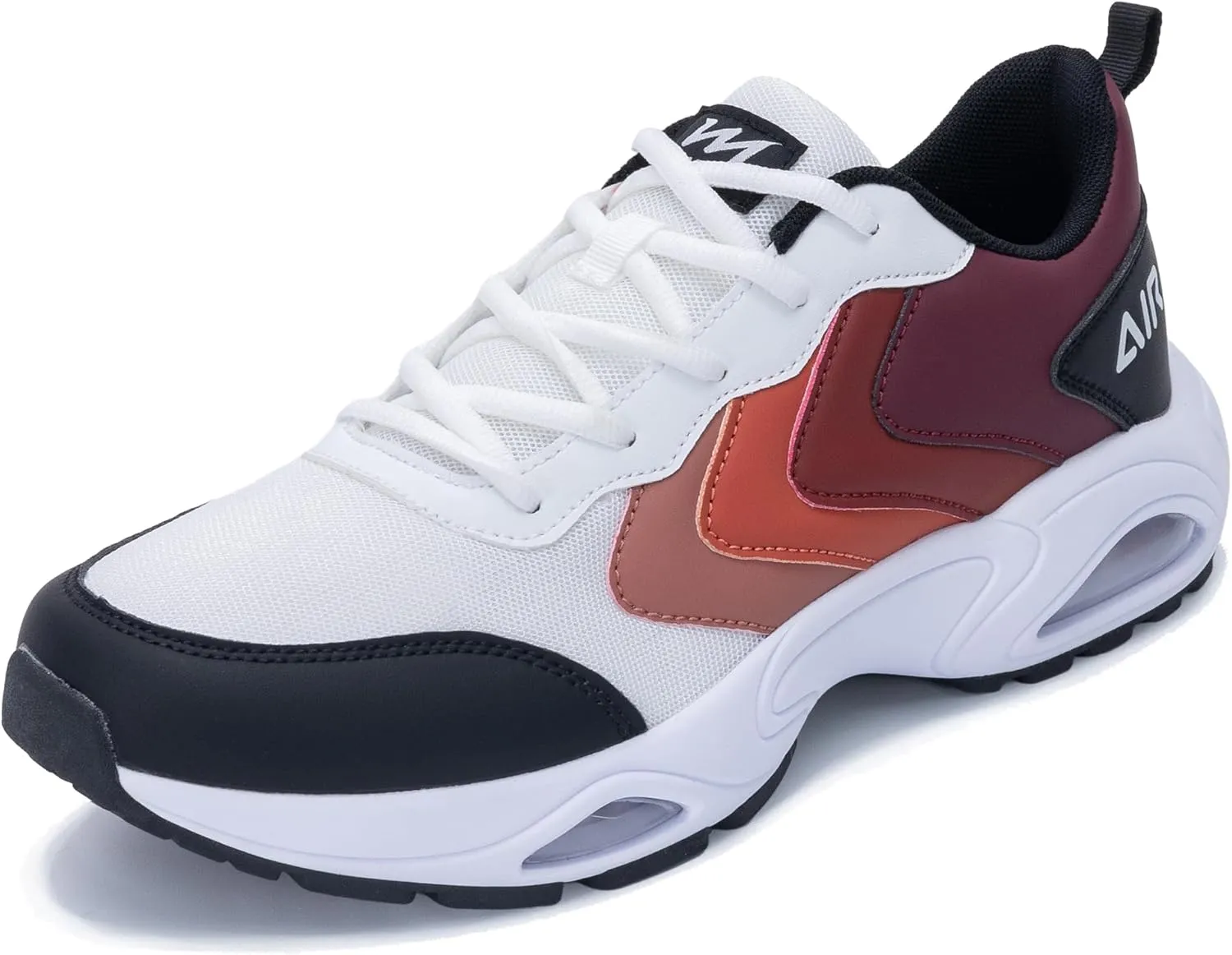 Quseek Mens Athletic Running Shoes Tennis Walking Sneakers Lightweight Breathable for Gym Jogging Sports US 7-13