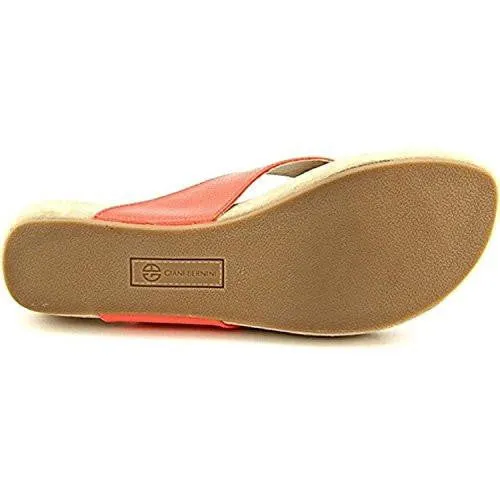Racchel Open Toe Casual Flip Flops Coral Size 85