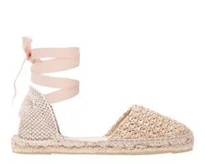 Resilient Raffia Sandals Net Flat Impressive variety Yucatan - -