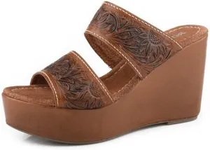 ROPER Casual Shoes Womens Wedge Diva II Brown 09-021-0607-3587 TA