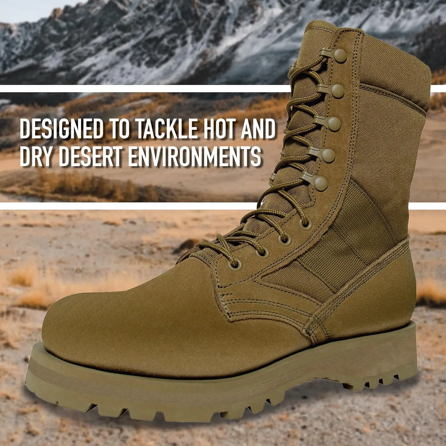 Rothco Sierra Sole Tactical Boots – 8 Inch – Sturdy and Reliable Footwear for Any Adventure