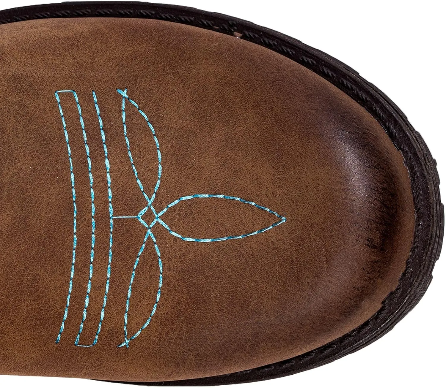 SheSole Ladies Western Cowboy Boots for Women Slip Resistant Cowgirl Work Boots Wide Calf Round Toe