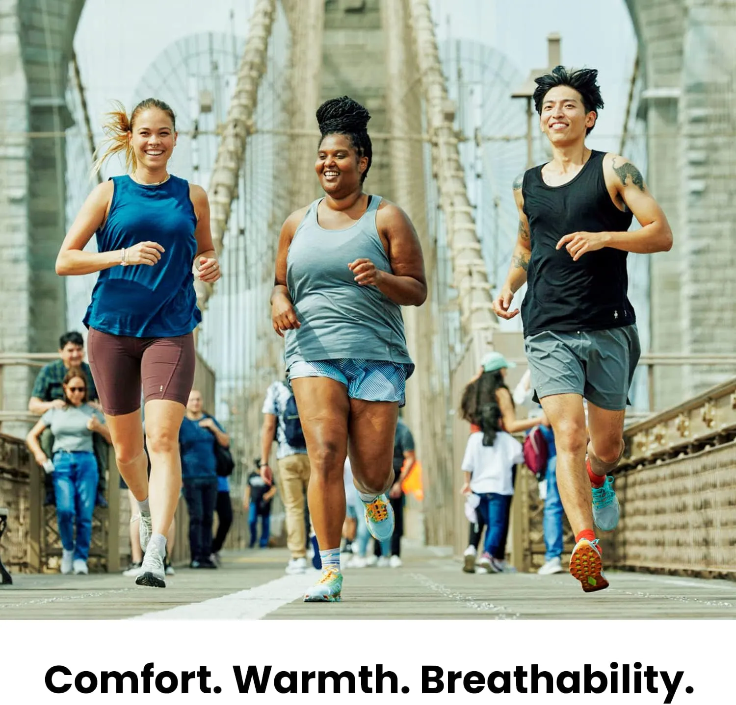 Smartwool Men's Run Cold Weather Targeted Cushion Crew Socks