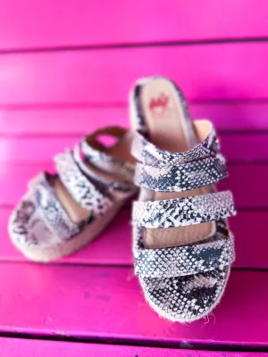 snakeskin Camel Toes Shoes, 10