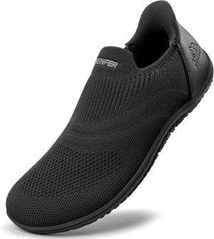 Sosenfer Women Slip On Barefoot Shoes Men Wide Minimalist Barefoot Sneakers Hands Free Workout Zero Drop Sole Walking Shoes for Unisex