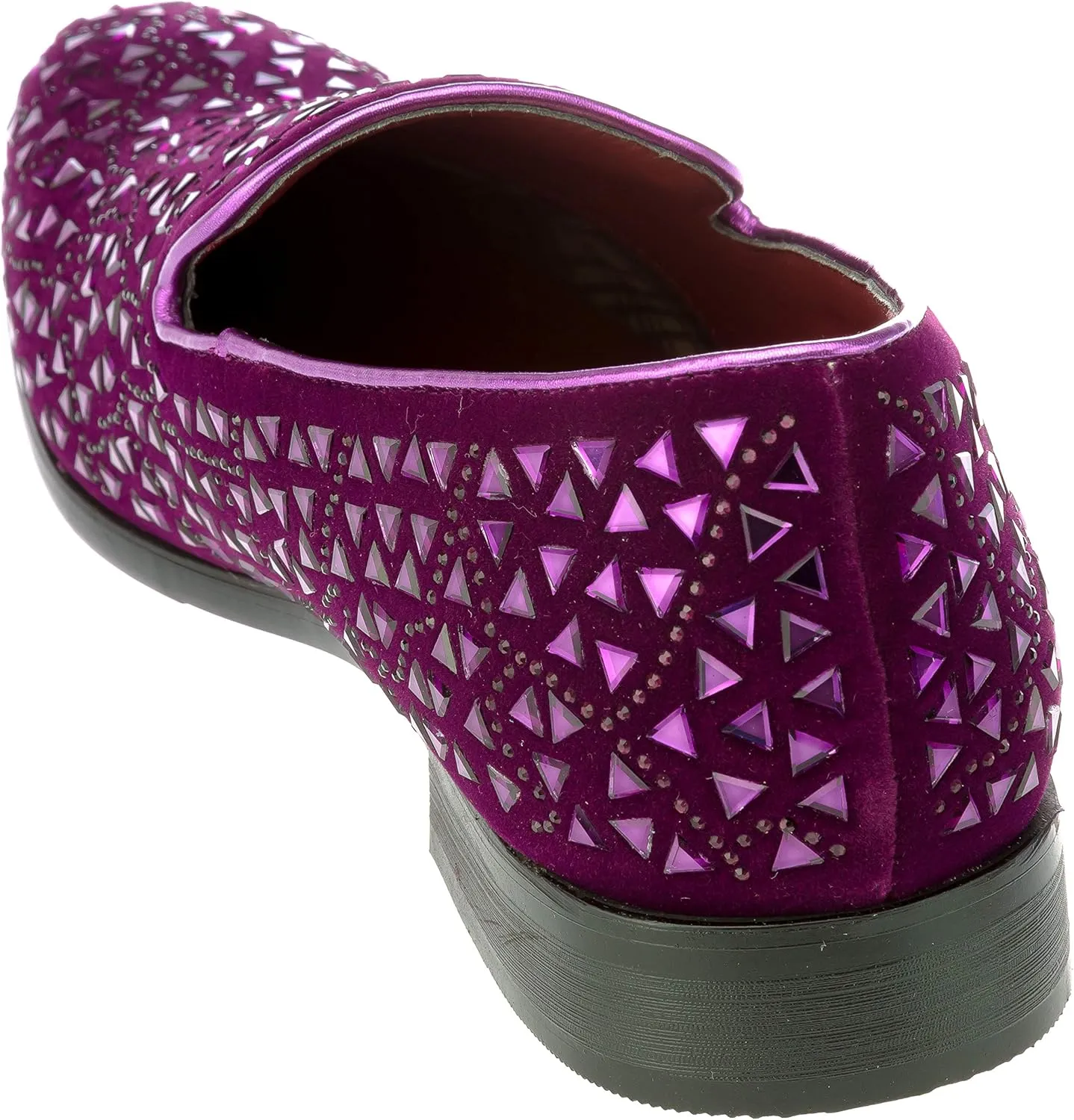 sparko27 Mens Glitter Dress-Shoes
