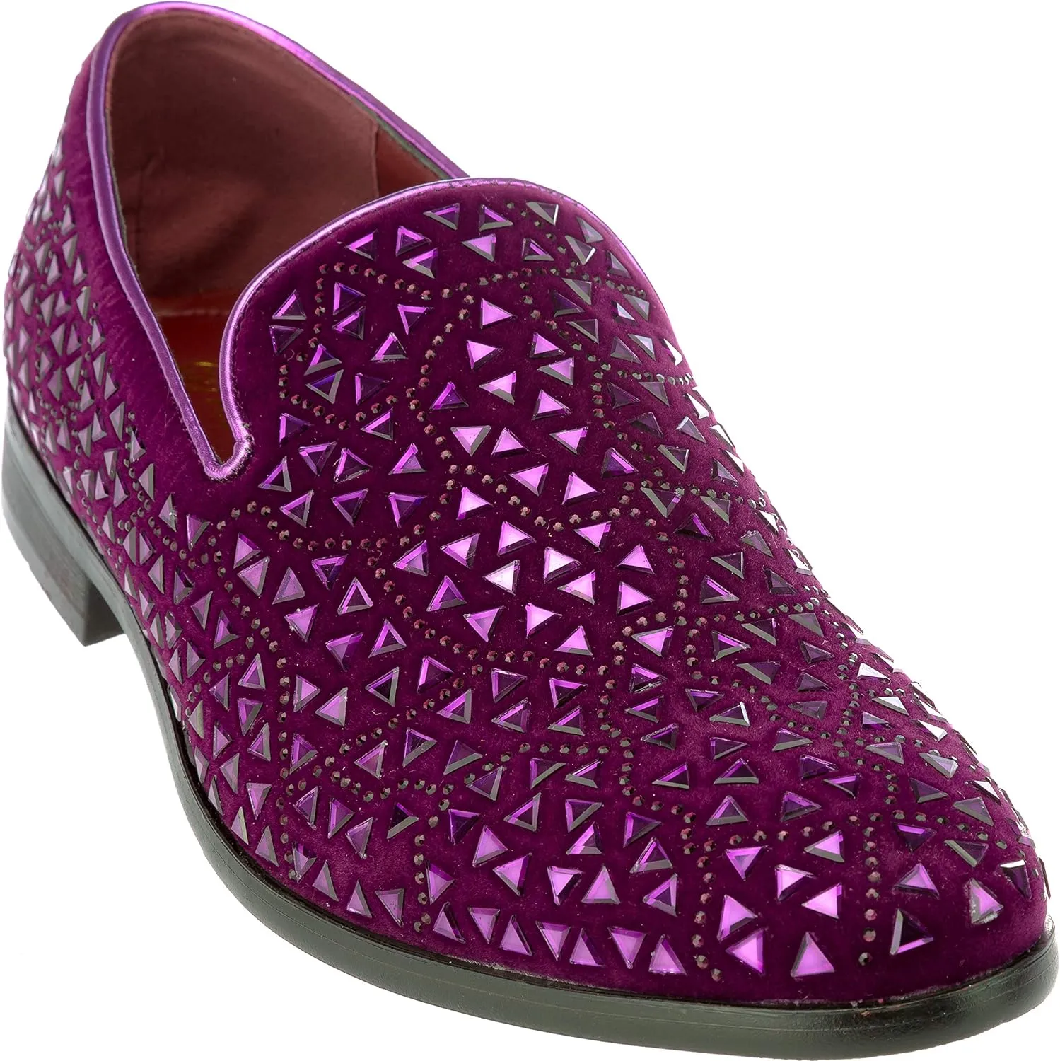 sparko27 Mens Glitter Dress-Shoes