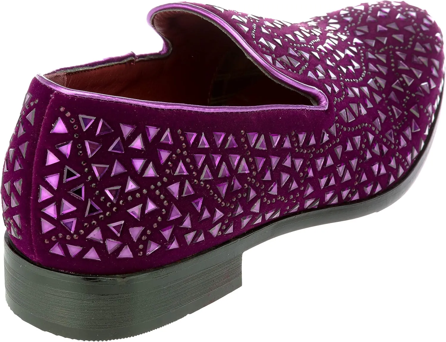 sparko27 Mens Glitter Dress-Shoes