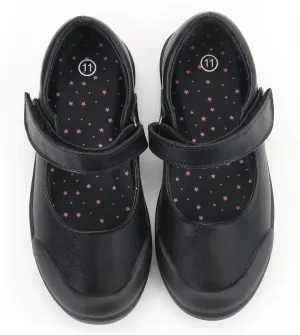 Tobfis Girl's Strap Mary Jane Flats Durable School Uniform Dress Shoes (Toddler/Little Kid/Big Kid/Youth)
