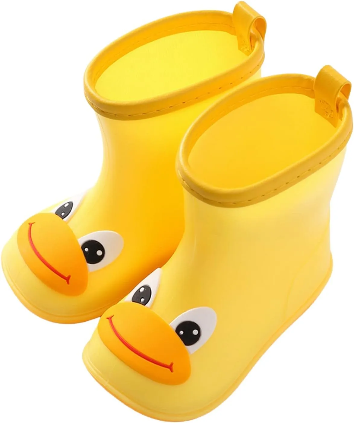 Toddler Kids Cartoon Duck Character Rain Shoes Rain Shoes Boys and Girls Water Shoes Baby Rain Boots Gender Neutral Baby Shoes