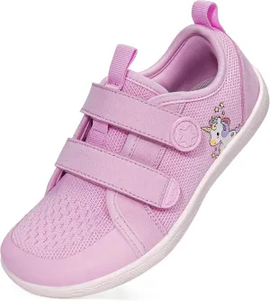 Toddler Little Kid Wide Barefoot Shoes Boys Girls Sneakers Kids Tennis Shoe Zero Drop Minimalist Non Slip Lightweight Comfortable Healthy Running Shoes