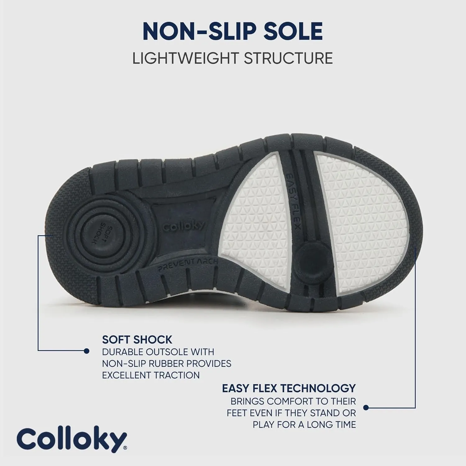 Toddler Sneakers for Boys - Lightweight Shoes with Soft Soles & Adjustable Strap, Arch Support & Breathable Design - Washable Shoes