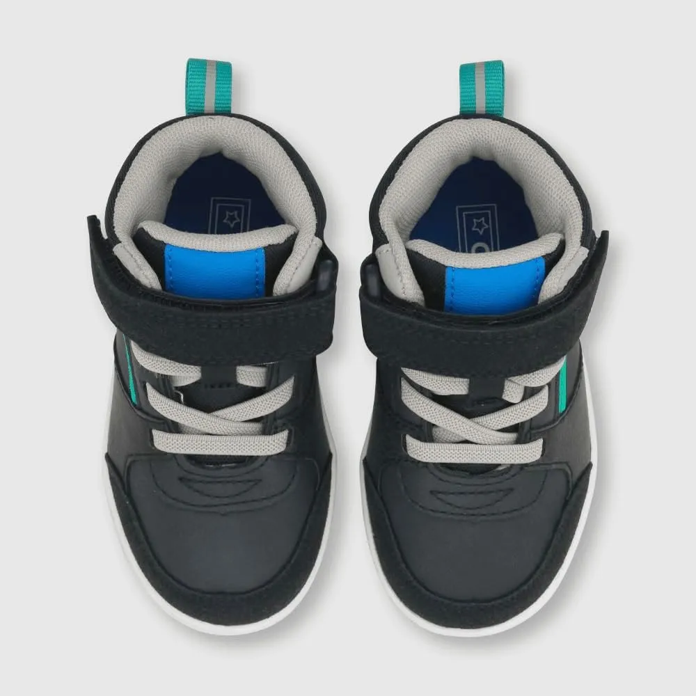 Toddler Sneakers for Boys - Lightweight Shoes with Soft Soles & Adjustable Strap, Arch Support & Breathable Design - Washable Shoes