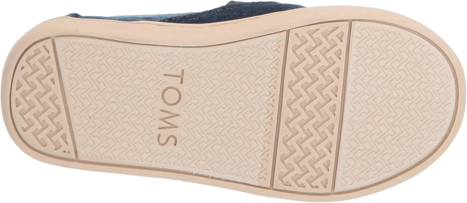 TOMS Toddler Girls Alpargata Slip On Sneakers Shoes