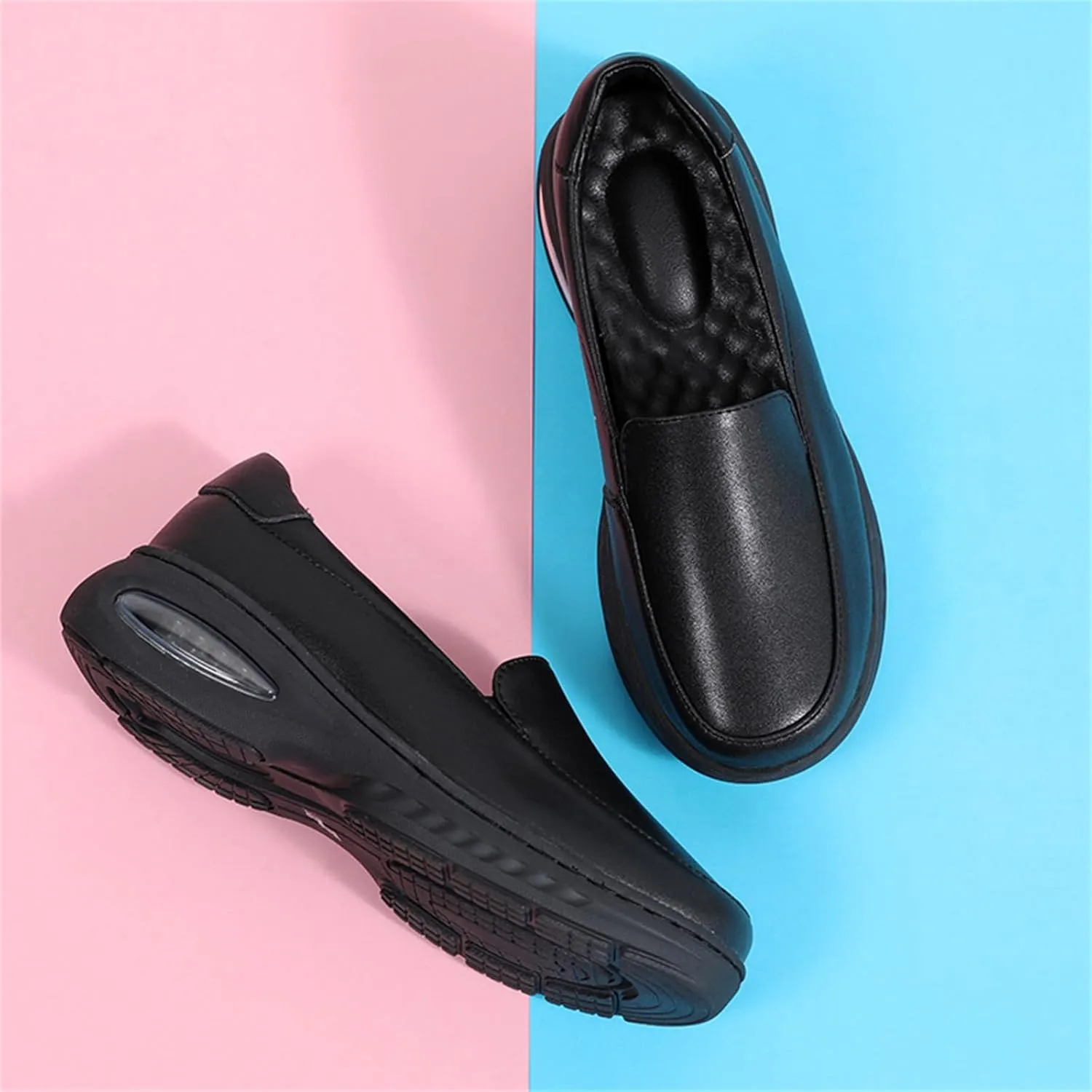 Touchmosees Air Cushion Nurse Sneakers Orthopedic Diabetic Walking Wedge Sneaker Platform Breathable Sneakers