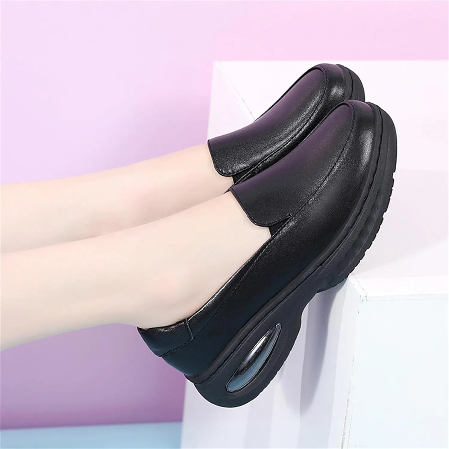 Touchmosees Air Cushion Nurse Sneakers Orthopedic Diabetic Walking Wedge Sneaker Platform Breathable Sneakers