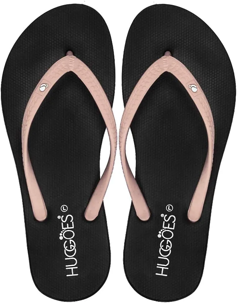 Ultra Soft Comfortable Natural Rubber Summer Beach Flip Flops For Women