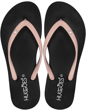 Ultra Soft Comfortable Natural Rubber Summer Beach Flip Flops For Women