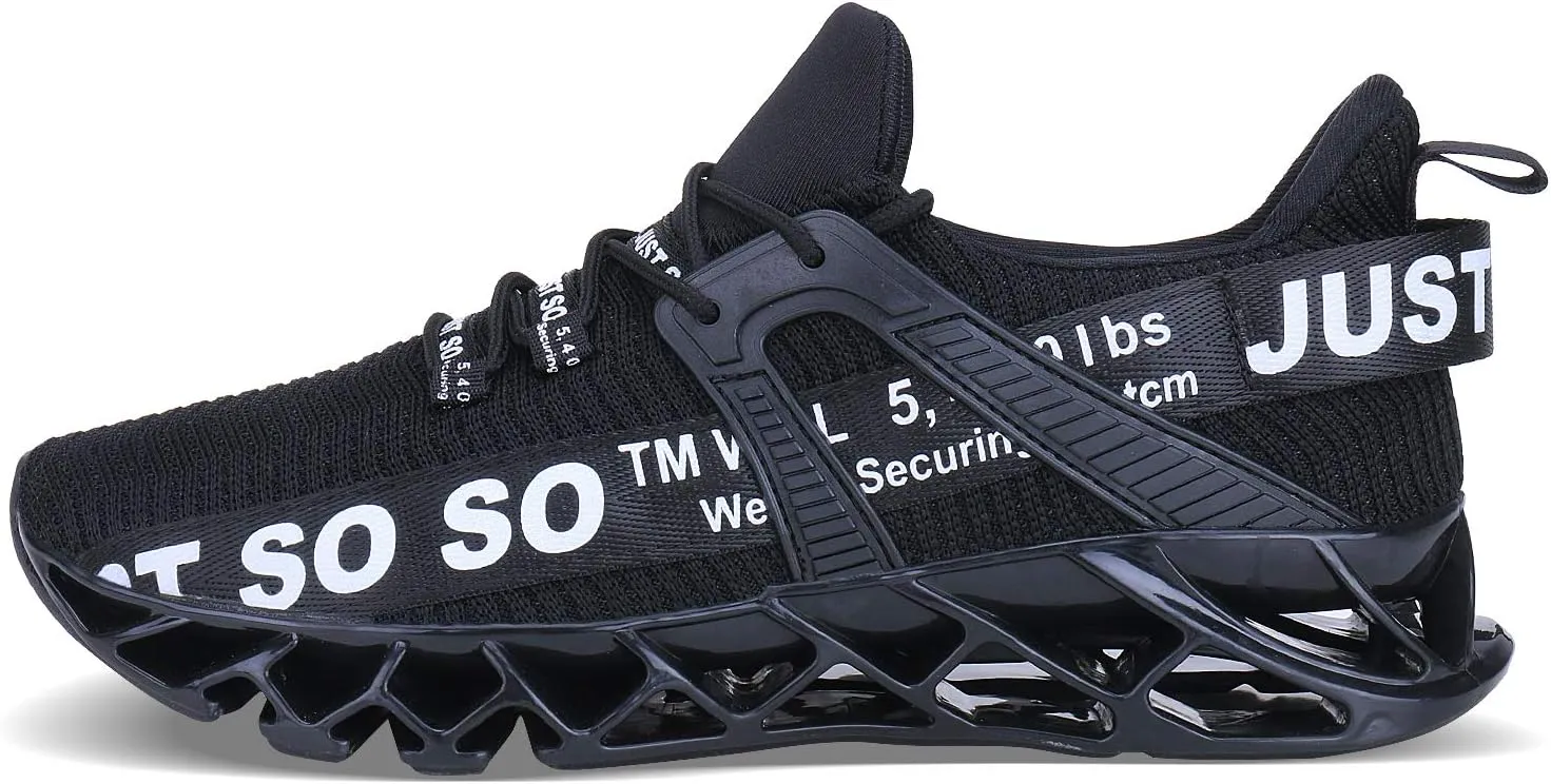 UMYOGO Mens Athletic Walking Blade Running Tennis Shoes Fashion Sneakers