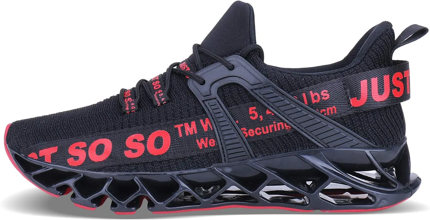 UMYOGO Mens Athletic Walking Blade Running Tennis Shoes Fashion Sneakers