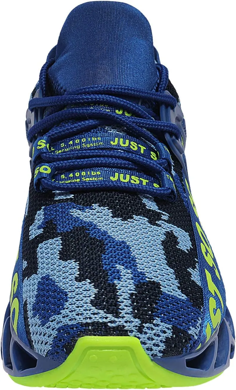 UMYOGO Mens Athletic Walking Blade Running Tennis Shoes Fashion Sneakers