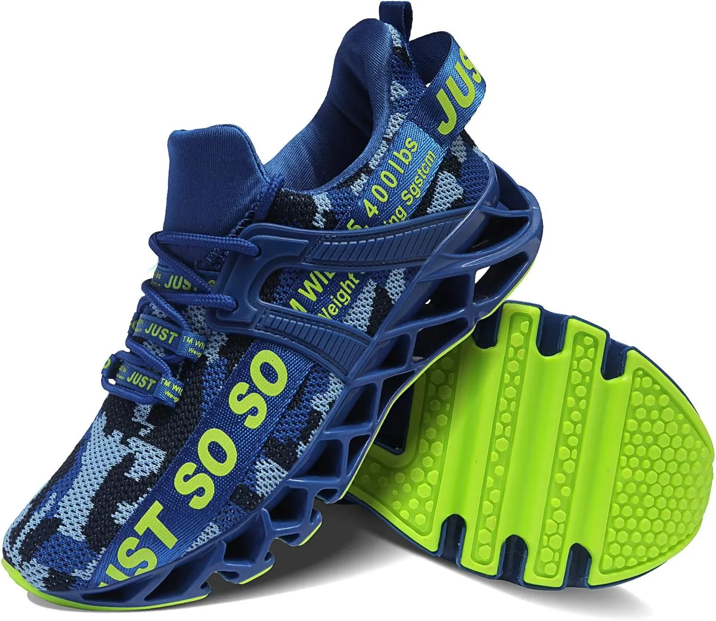 UMYOGO Mens Athletic Walking Blade Running Tennis Shoes Fashion Sneakers