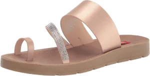 UNIONBAY Women's Sasha Sandal, Rose Gold, 6
