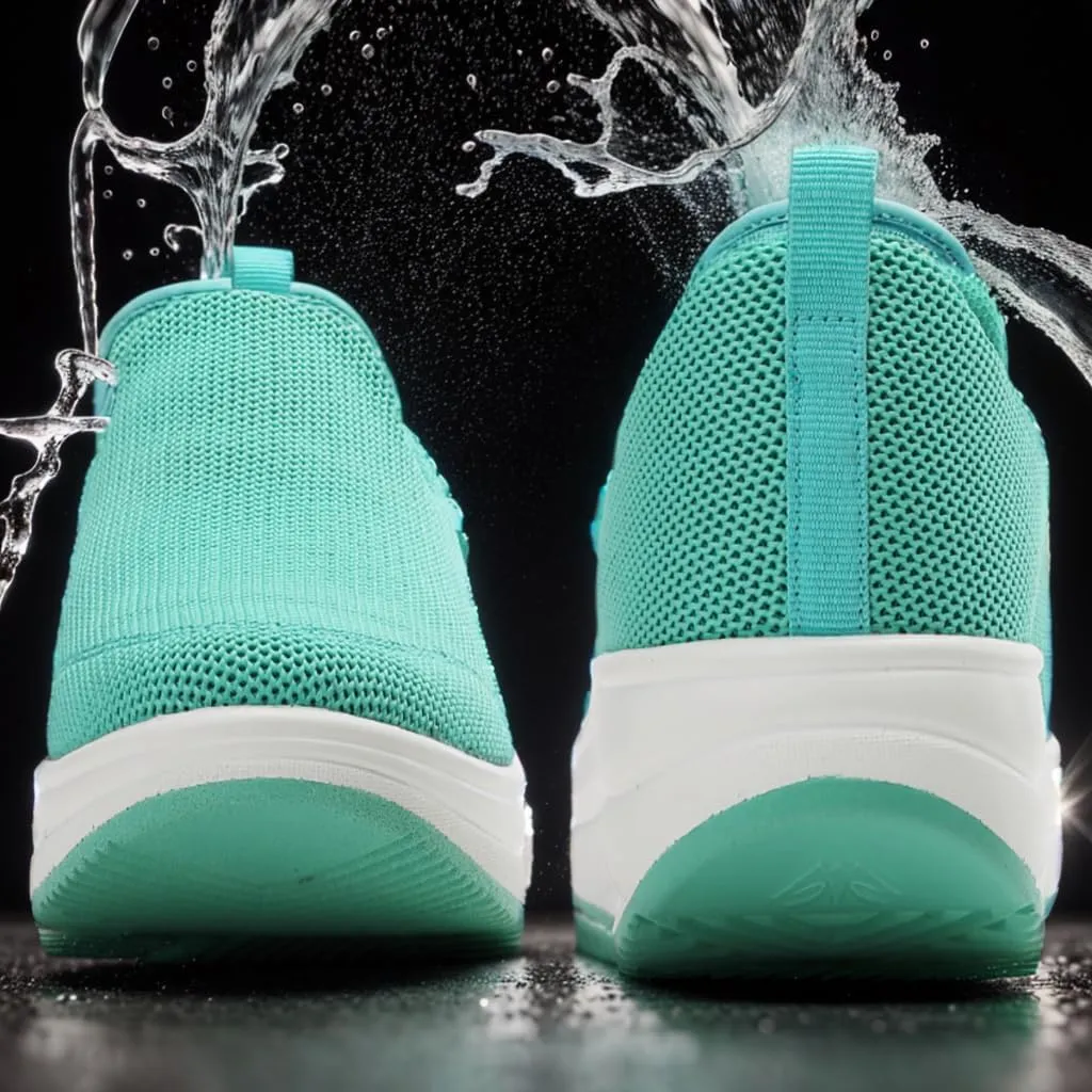 Walking Shoes for Women Slip On Nurse Slip Resistant Work Sock Sneakers Food Service Platform Comfortable Weight Light
