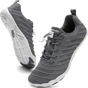 WateLves Barefoot Shoes Women Men Anti Slip Water Shoes Wide Toe Breathable Walking Shoes Minimalist Zero Drop Sneakers for Beach Travel Hiking