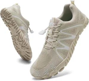 WateLves Barefoot Shoes Women Men Breathable Water Wide Toe Beach Walking Shoes Slip On Minimalist Travel Hiking Sneakers