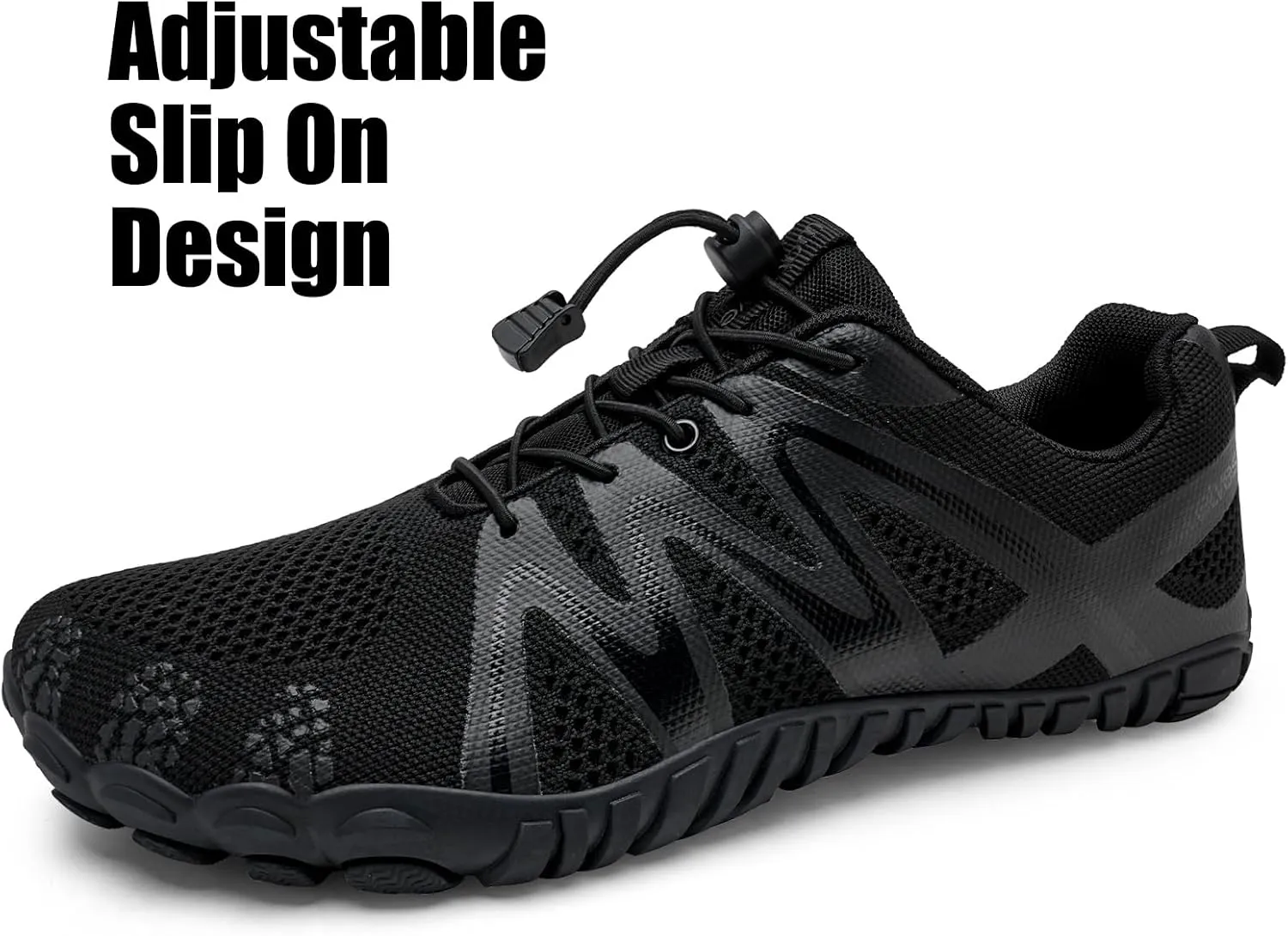 WateLves Barefoot Shoes Women Men Breathable Water Wide Toe Beach Walking Shoes Slip On Minimalist Travel Hiking Sneakers
