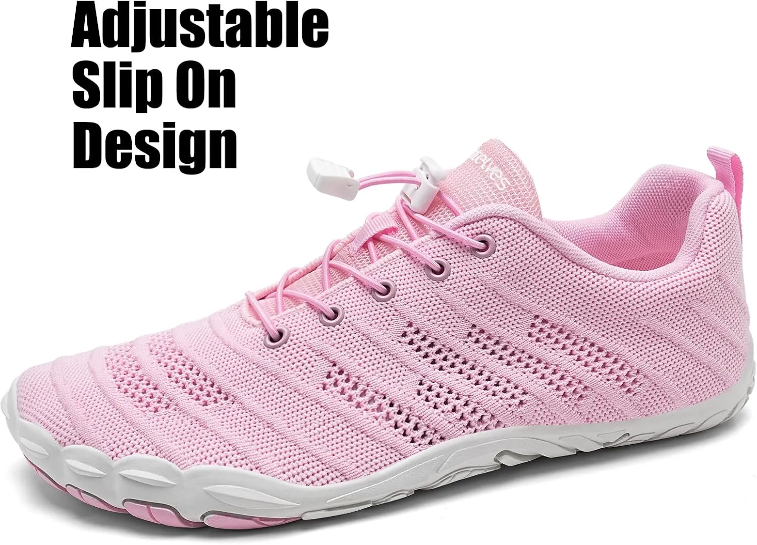 WateLves Barefoot Water Shoes Women Men Anti Slip Wide Toe Breathable Walking Shoes Minimalist Zero Drop Sneakers for Beach Travel Hiking