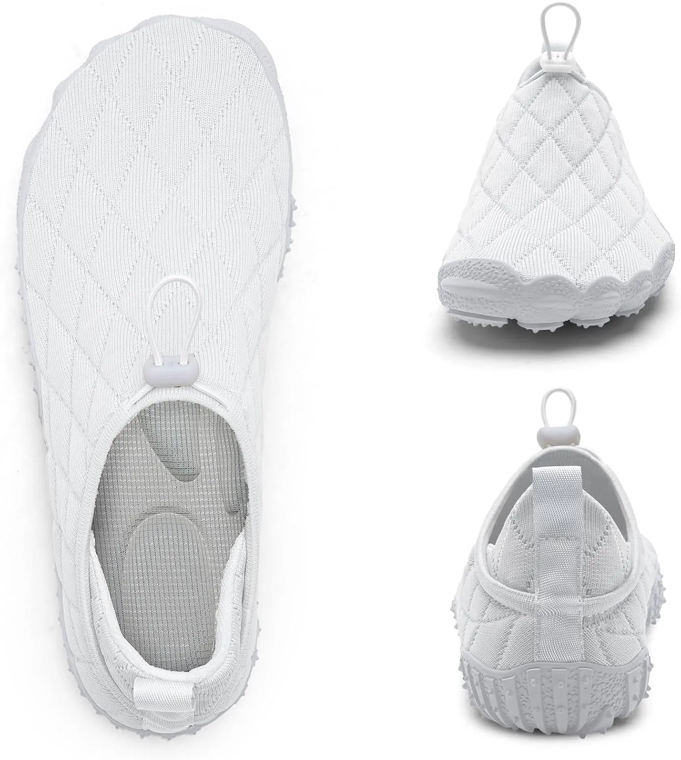 WateLves Barefoot Water Shoes Women Men Breathable Wide Toe Slip On Beach Walking Shoes Comfortable Travel Minimalist Zero Drop Sneakers